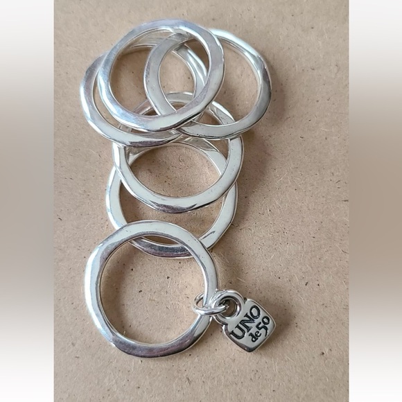 Unode50 Ring - PRISONER - Silver plated - Various sizes - Picture 5 of 11